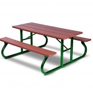 8' Recycled Plastic Picnic Table - Portable (LTGV111G)