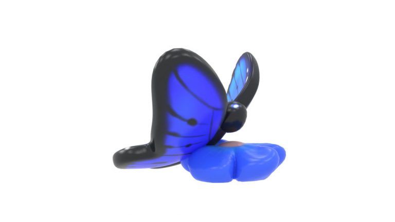 Blue Butterfly Climber (LTTP2022M)