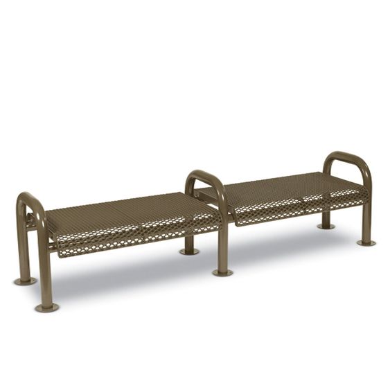 8' Contemporary Bench without Back (LTCN438D)