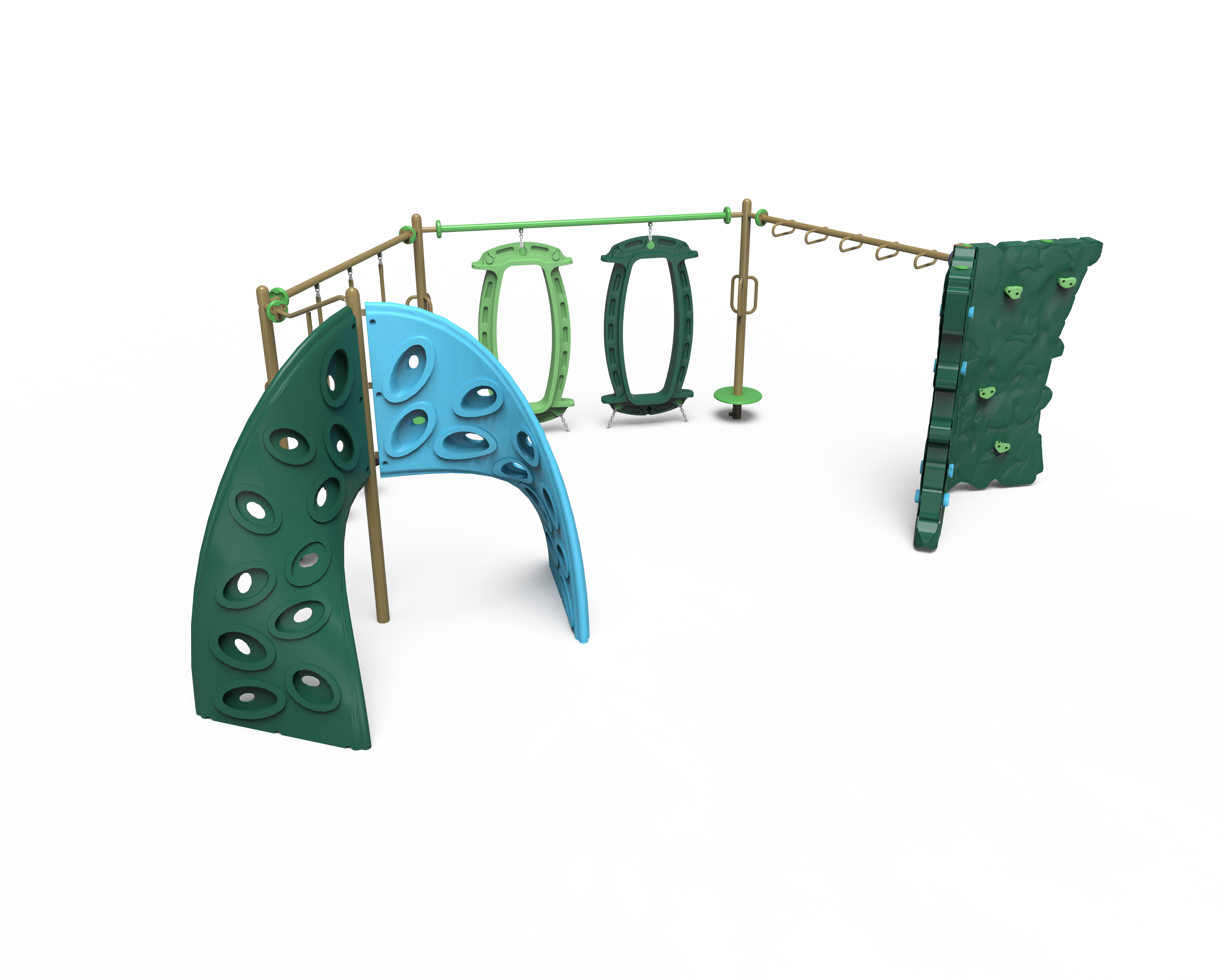green playground addition NRG20-72384 (NRG2072384)