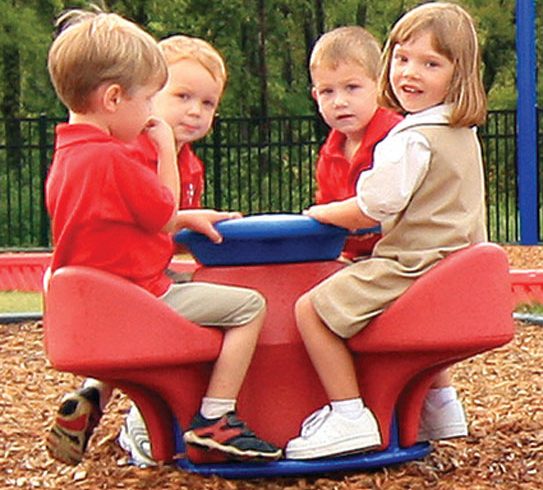 Four-Seat Teeter with Bubble Top (200007461)