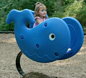 Whale Spring Rider - Red Body w/ Coil Spring | LTC