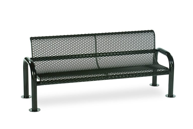 6' Contemporary Bench with Back (LTCN420D)