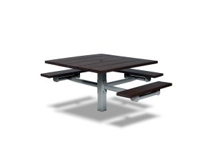 ADA 46" Square Table with Three Seats (LTRV235G)