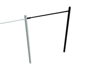Single Post 1 Seat Add-A-Bay Frame Only (200200417)