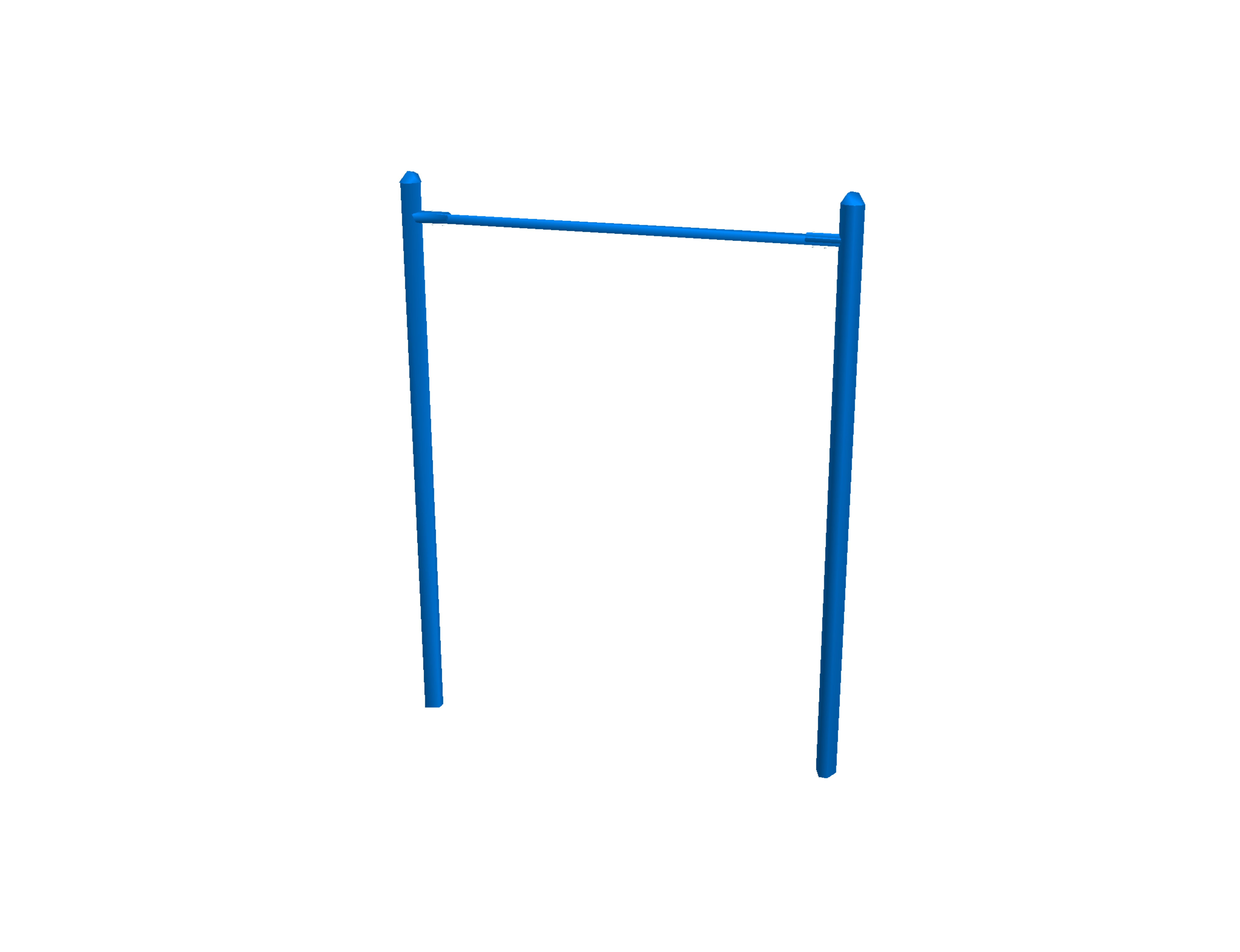 Single Point Frame Single Post 1 Seat Frame Only | LTC