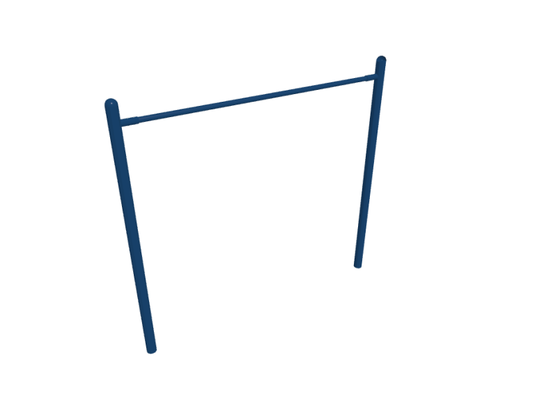 Single Post 2 Seat Frame Only (200202198)