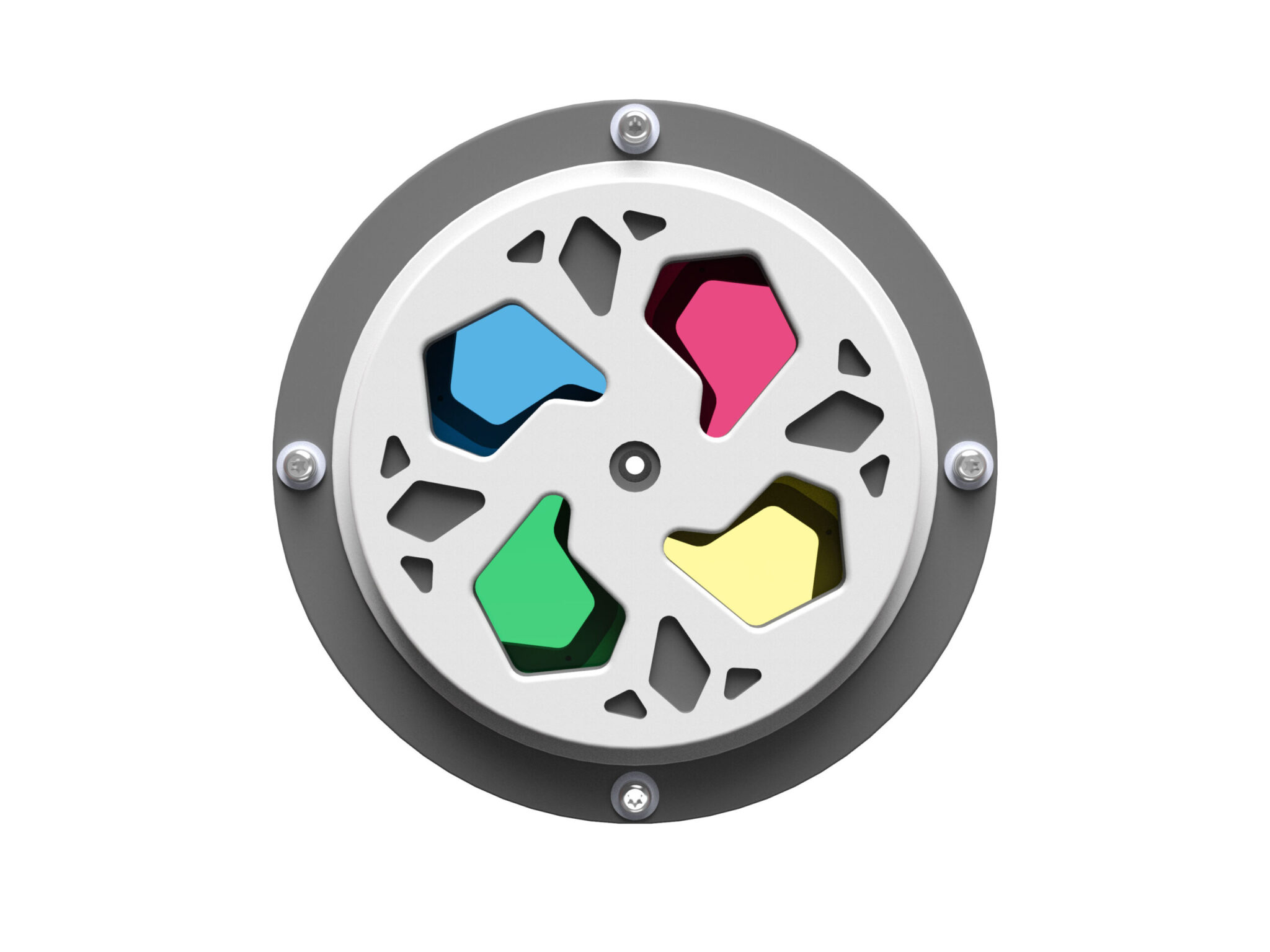 Insertable Color Wheel Mini Color Wheel Kaleidoscope Insert | LTC